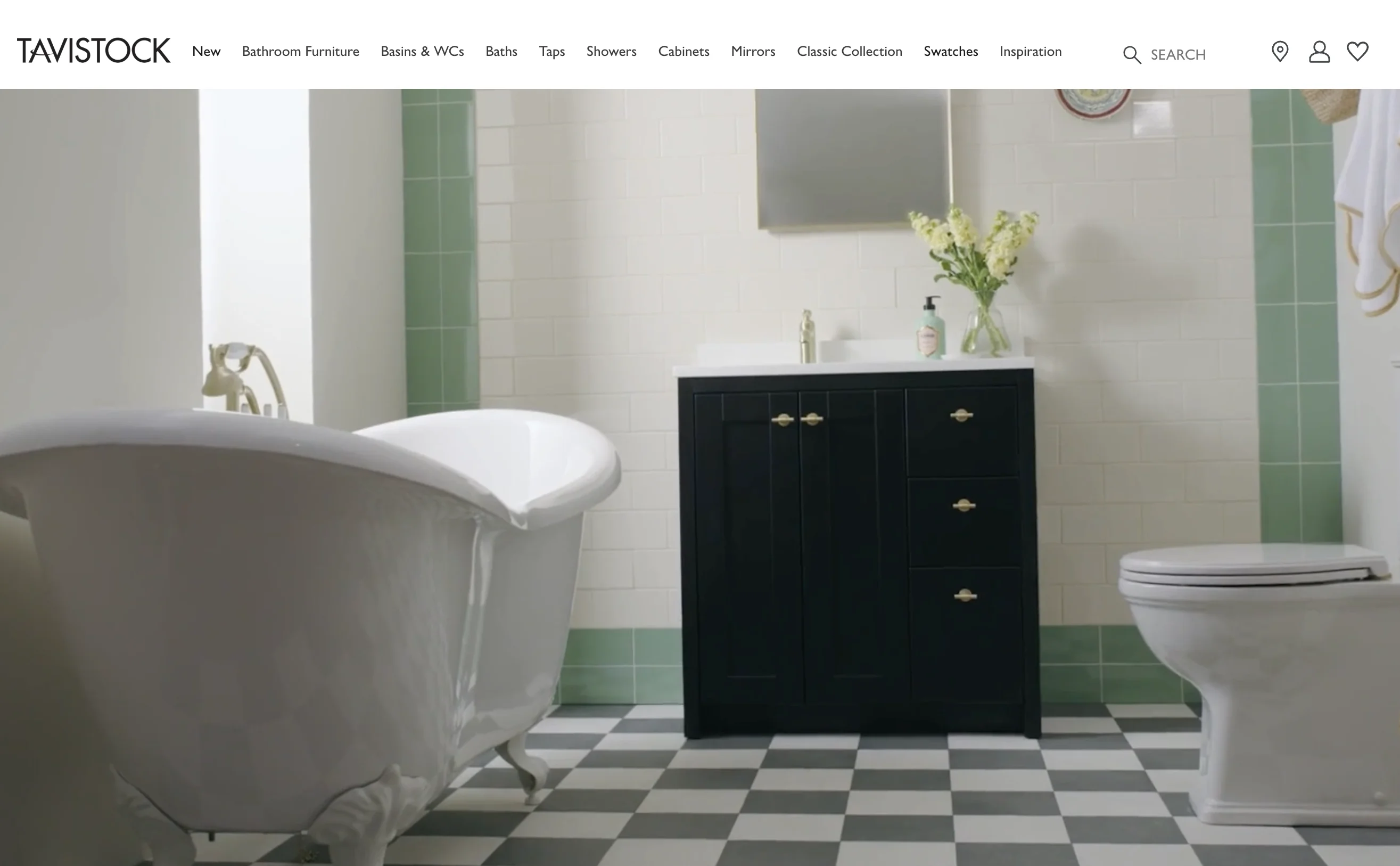 Tavistock website screenshot